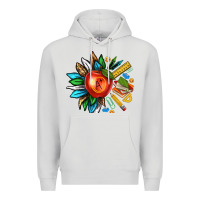 Dove Grey teacher sunflower Premium Hoodie - texasbilliewilder