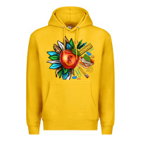 Lemon teacher sunflower Premium Hoodie - texasbilliewilder