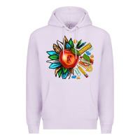 Lilac teacher sunflower Premium Hoodie - texasbilliewilder