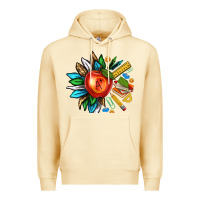 Pina Colada teacher sunflower Premium Hoodie - texasbilliewilder