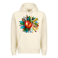 Sandshell teacher sunflower Premium Hoodie - texasbilliewilder
