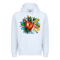 White teacher sunflower Premium Hoodie - texasbilliewilder