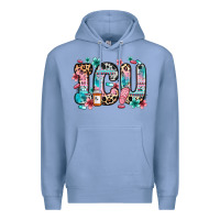 Colony Blue icu intensive care unit Premium Hoodie - Zillion Design Studio