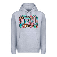 Heather Grey icu intensive care unit Premium Hoodie - Zillion Design Studio