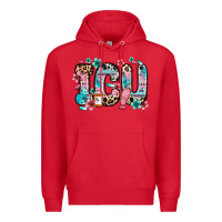 Red icu intensive care unit Premium Hoodie - Zillion Design Studio