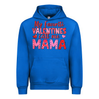 Cobalt my favorite valentines call me mama Urban Hoodie - texasbilliewilder