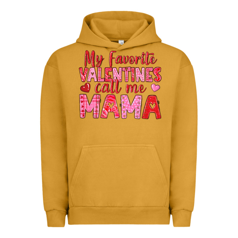 My Favorite Valentines Call Me Mama Urban Hoodie by texasbilliewilder | Teevron