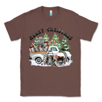 Chestnut merry christmas gnomies Classic Tee - FaDigitalArtStudio