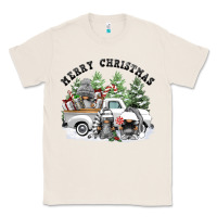 Natural merry christmas gnomies Classic Tee - FaDigitalArtStudio