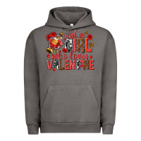 Pigment Tornado just a girl who loves valentine Urban Hoodie - texasbilliewilder
