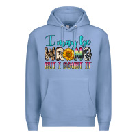 Colony Blue i may be wrong but i doubt it Premium Hoodie - Zillion Design Studio