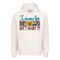 Pale Pink i may be wrong but i doubt it Premium Hoodie - Zillion Design Studio