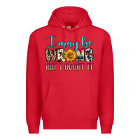 Red i may be wrong but i doubt it Premium Hoodie - Zillion Design Studio