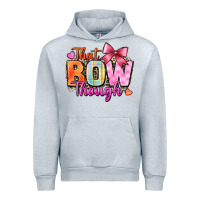 Heather Grey that bow though Urban Hoodie - Zillion Design Studio