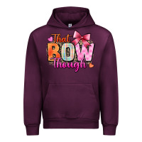 Mauve Wine that bow though Urban Hoodie - Zillion Design Studio
