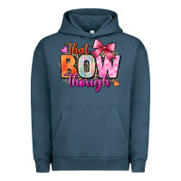 Pigment Midnight Navy that bow though Urban Hoodie - Zillion Design Studio