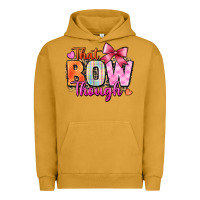 Pigment Peanut Butter that bow though Urban Hoodie - Zillion Design Studio