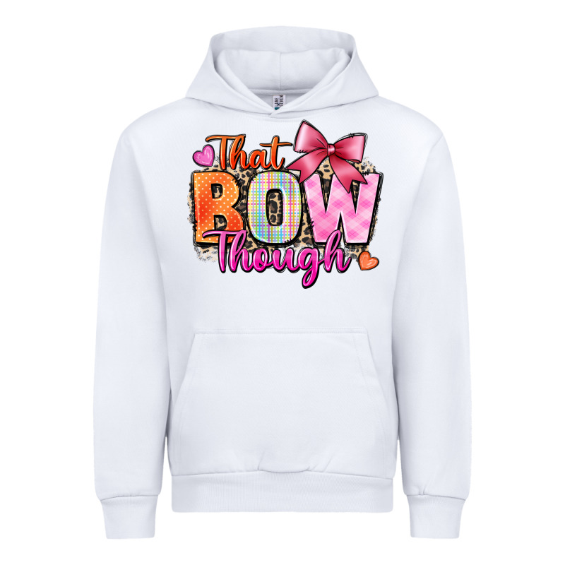 That Bow Though Urban Hoodie by Zillion Design Studio | Teevron