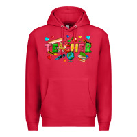 Cardinal teacher Premium Hoodie - texasbilliewilder