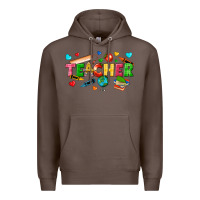Coffee teacher Premium Hoodie - texasbilliewilder