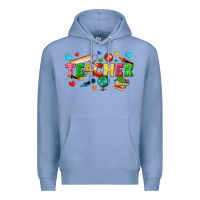 Colony Blue teacher Premium Hoodie - texasbilliewilder