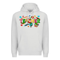 Dove Grey teacher Premium Hoodie - texasbilliewilder