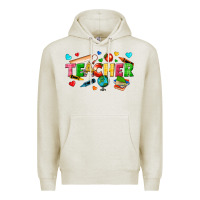Oatmeal Heather teacher Premium Hoodie - texasbilliewilder
