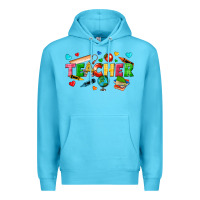 Ocean Blue teacher Premium Hoodie - texasbilliewilder