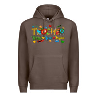 Coffee teacher teach love inspire tbw Premium Hoodie - texasbilliewilder