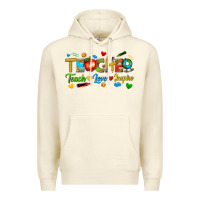 Sandshell teacher teach love inspire tbw Premium Hoodie - texasbilliewilder