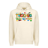 Tofu teacher teach love inspire tbw Premium Hoodie - texasbilliewilder