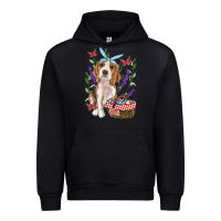 Black Easter Beagle Urban Hoodie - RanaPortraitStore