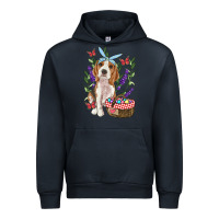 Navy Easter Beagle Urban Hoodie - RanaPortraitStore