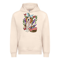 Sandshell Easter Beagle Urban Hoodie - RanaPortraitStore