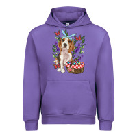 Tulip Easter Beagle Urban Hoodie - RanaPortraitStore