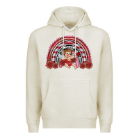 Oatmeal Heather valentine's day cupid rainbow Premium Hoodie - RanaPortraitStore