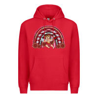 Red valentine's day cupid rainbow Premium Hoodie - RanaPortraitStore