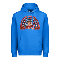 True Royal valentine's day cupid rainbow Premium Hoodie - RanaPortraitStore
