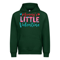 Forest Green momys little valentine Urban Hoodie - texasbilliewilder