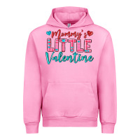 Fuchsia Pink momys little valentine Urban Hoodie - texasbilliewilder