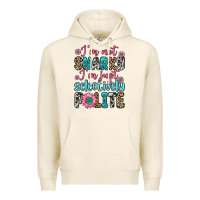 Tofu i m not snarky i m just selectively polite Premium Hoodie - Zillion Design Studio
