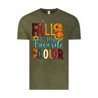 Vintage Olive Fall Is My Favorite Color Vintage Tee - Artiststas