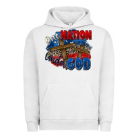 Pigment Lunar Rock one nation under god Urban Hoodie - Zillion Design Studio