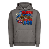 Pigment Tornado one nation under god Urban Hoodie - Zillion Design Studio