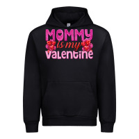 Black mommy is valentine Urban Hoodie - texasbilliewilder
