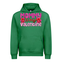 Emerald mommy is valentine Urban Hoodie - texasbilliewilder