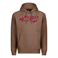 Chestnut valentine's day xoxo sunflower heart Premium Hoodie - RanaPortraitStore