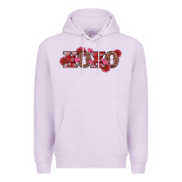 Valentine's Day Xoxo Sunflower Heart Premium Hoodie | Teevron