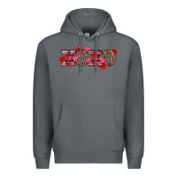 Rock valentine's day xoxo sunflower heart Premium Hoodie - RanaPortraitStore