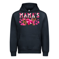 Navy valentines day mamas boy Urban Hoodie - texasbilliewilder